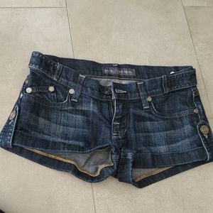 Rock & republic dark blue shorts size 25